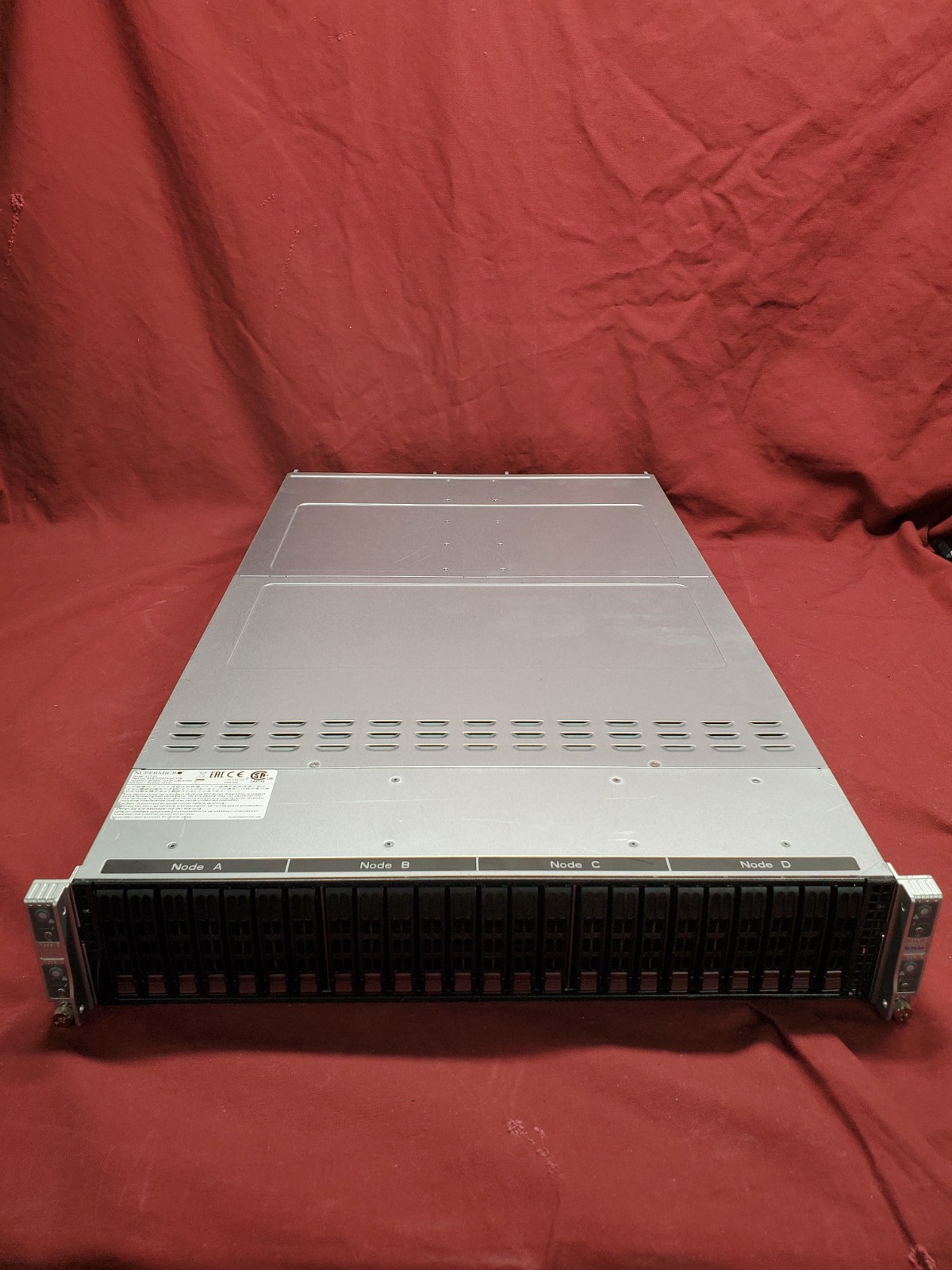Supermicro Server SYS-2028TP-HC1TR 2/ 4x Nodes 2x Xeon E5 2640 v3 Each #2887