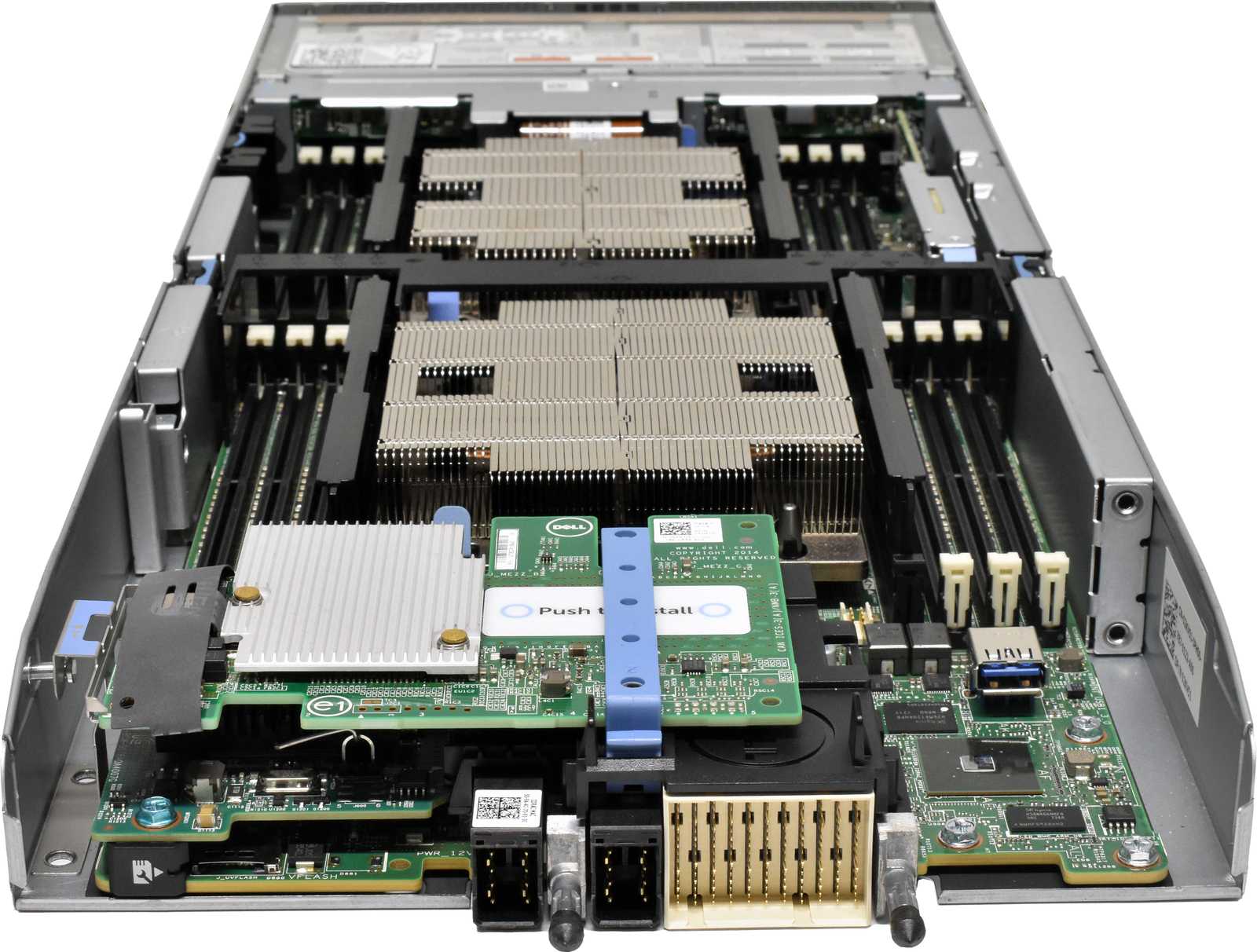 Dell PowerEdge FC640 Blade No CPU 0RAM QLogic 57840S 10GB Quad Port DC SD Card