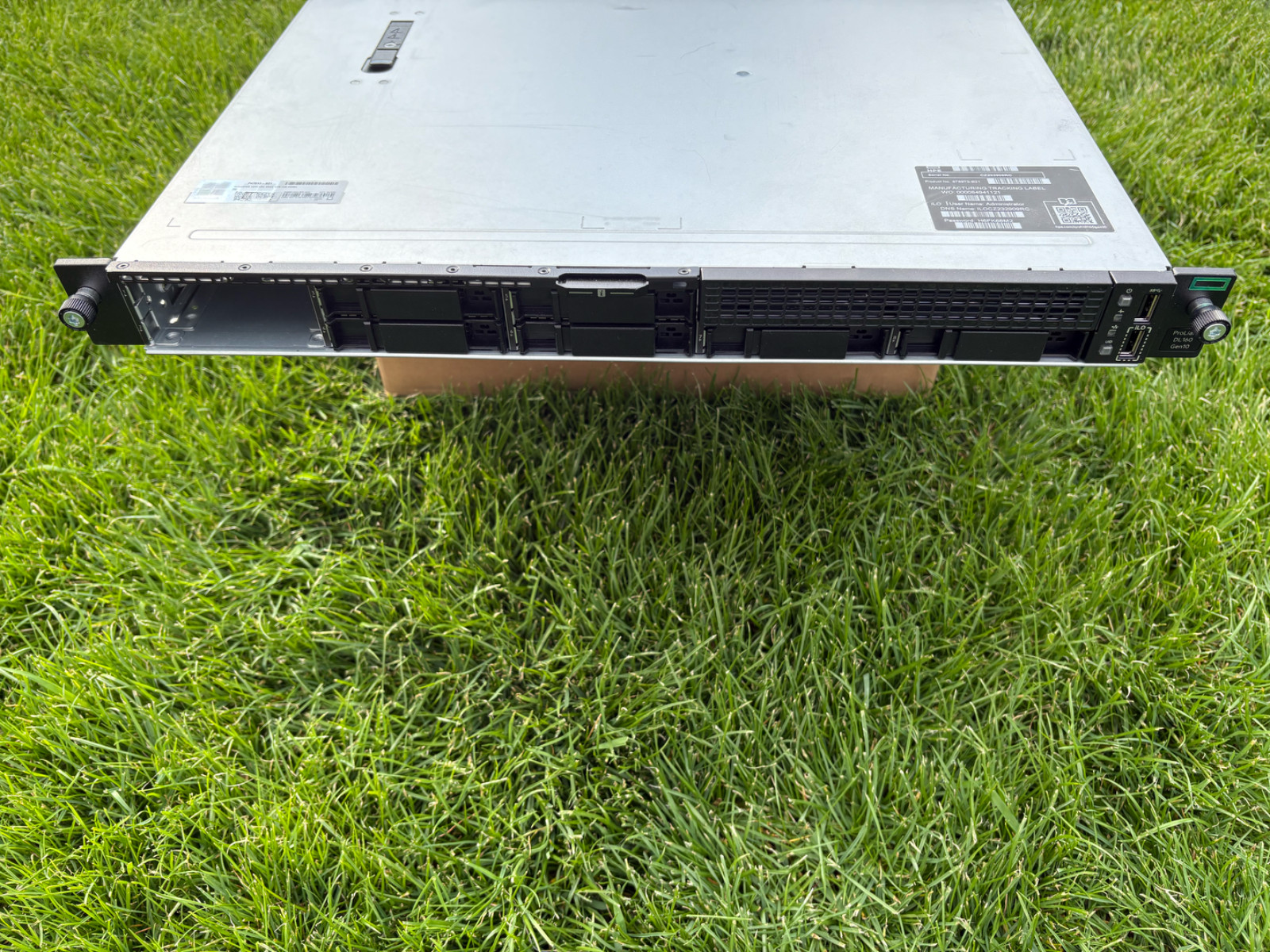 HPe DL160 Gen10, 1xGold 6242 8×2.5″,NoRAM, NoHDD, 562SPF+, 366FLR, P408i SR RAID