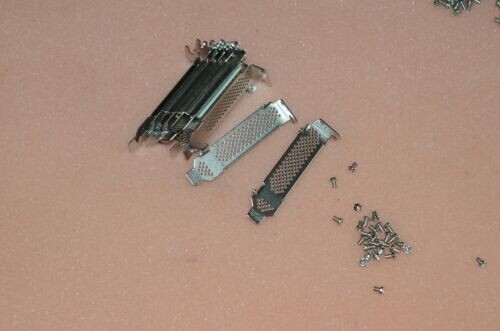 LOT OF100 Low-Profile Bracket for IBM M1015 M5015 LSI 9260-8i 9211-8i HP P410