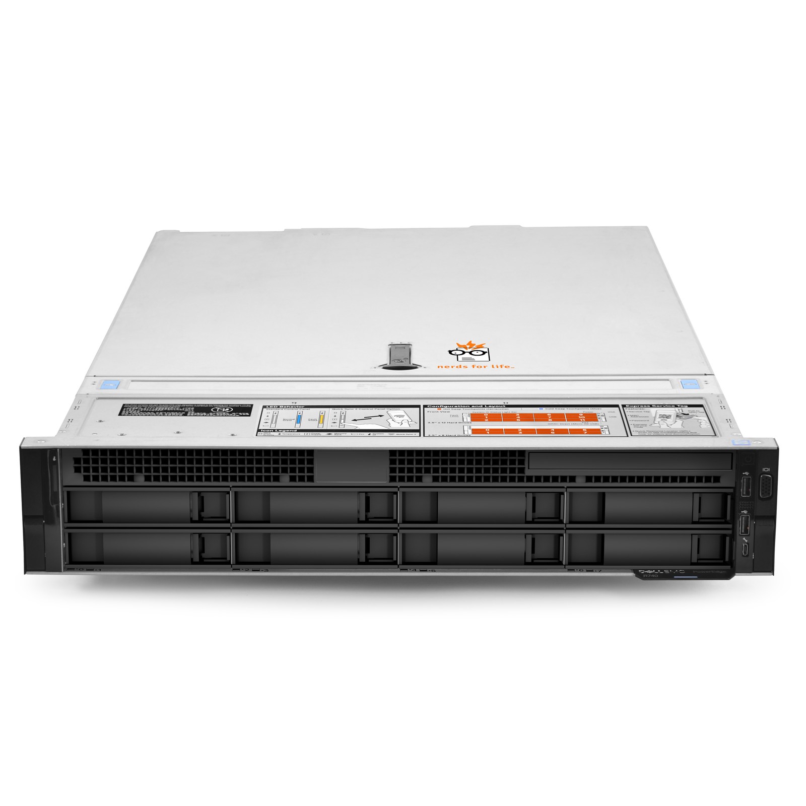 Dell PowerEdge R740 8-Bay LFF Server 2x 2.50Ghz Xeon Gold V2’s 40-Core 64GB RAM