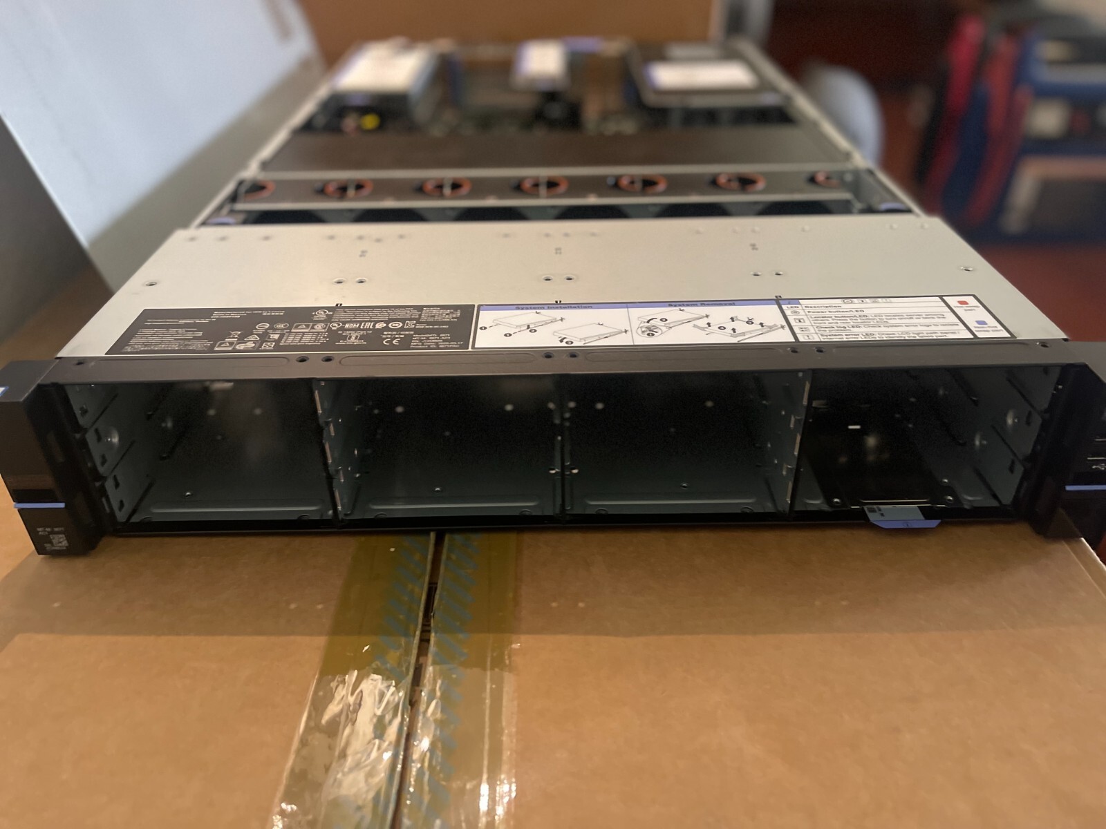 IBM LENOVO x3650 M5 8871-AC1 12 Bay 3.5 LFF 2U 2x E5-2630v3 32GB 2X PS Server