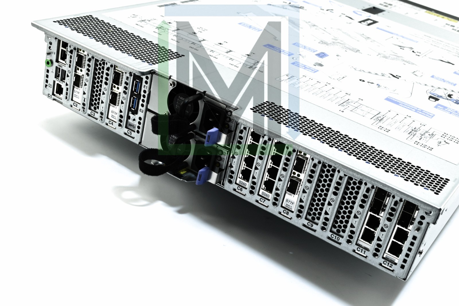 9008-22L IBM POWER9 LINUX SYSTEM S922 DUAL 10-CORE P9 CPU – NO HDD/RAM