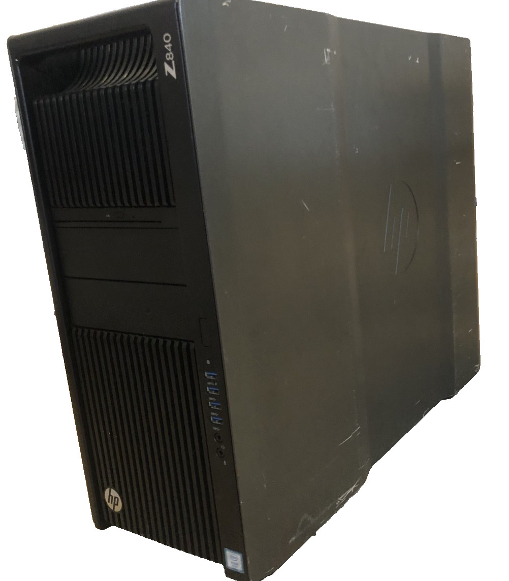 HP Z840 Workstation 2x Intel E5-2687W v4 3 GHz 256GB ECC DDR4 8.1TB SSD