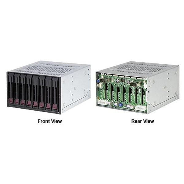 ✅Supermicro CSE-M28SAB-OEM SAS/SATA Mobile Rack Hot-swap Overheat LED and Alarm