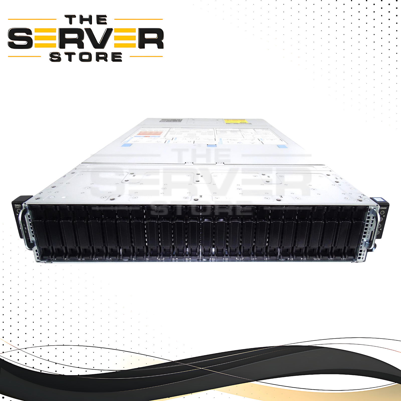 Dell C6420 4-Node 8x Platinum 8168 2.7GHz 24C 1TB 24x 960GB SATA 2x 10GbE Rails