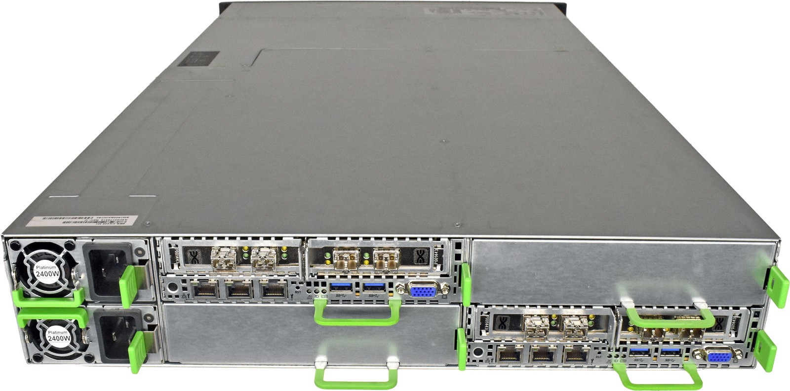 Fujitsu Primergy CX400 M1 4 Node Server 2x Node CX2550 M2 No CPU No DDR4 RAM
