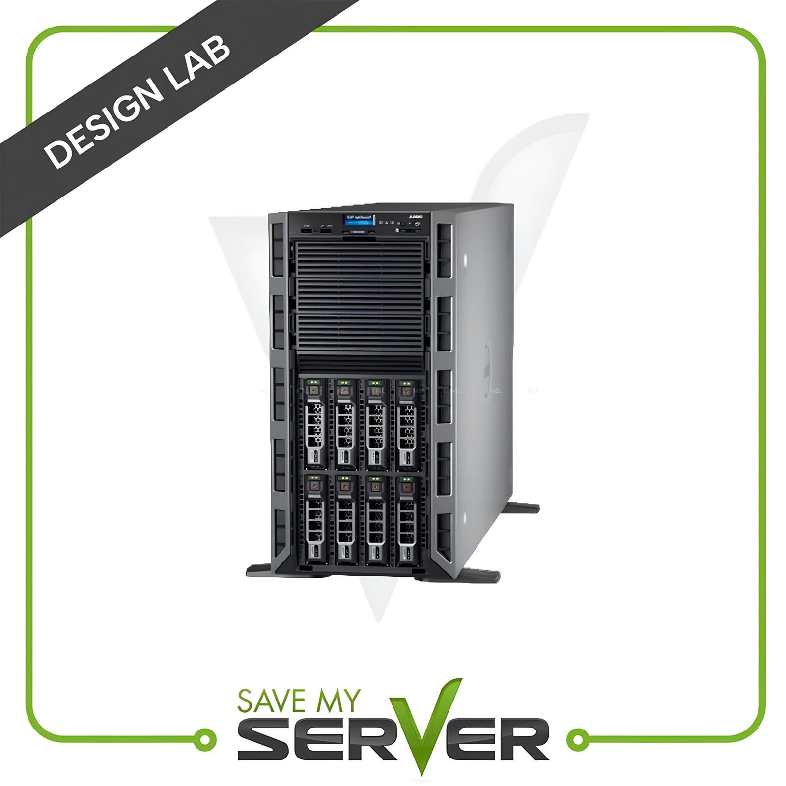 Dell PowerEdge T640 Server Design Lab – 8 Bay – 2x Intel Platinum V2