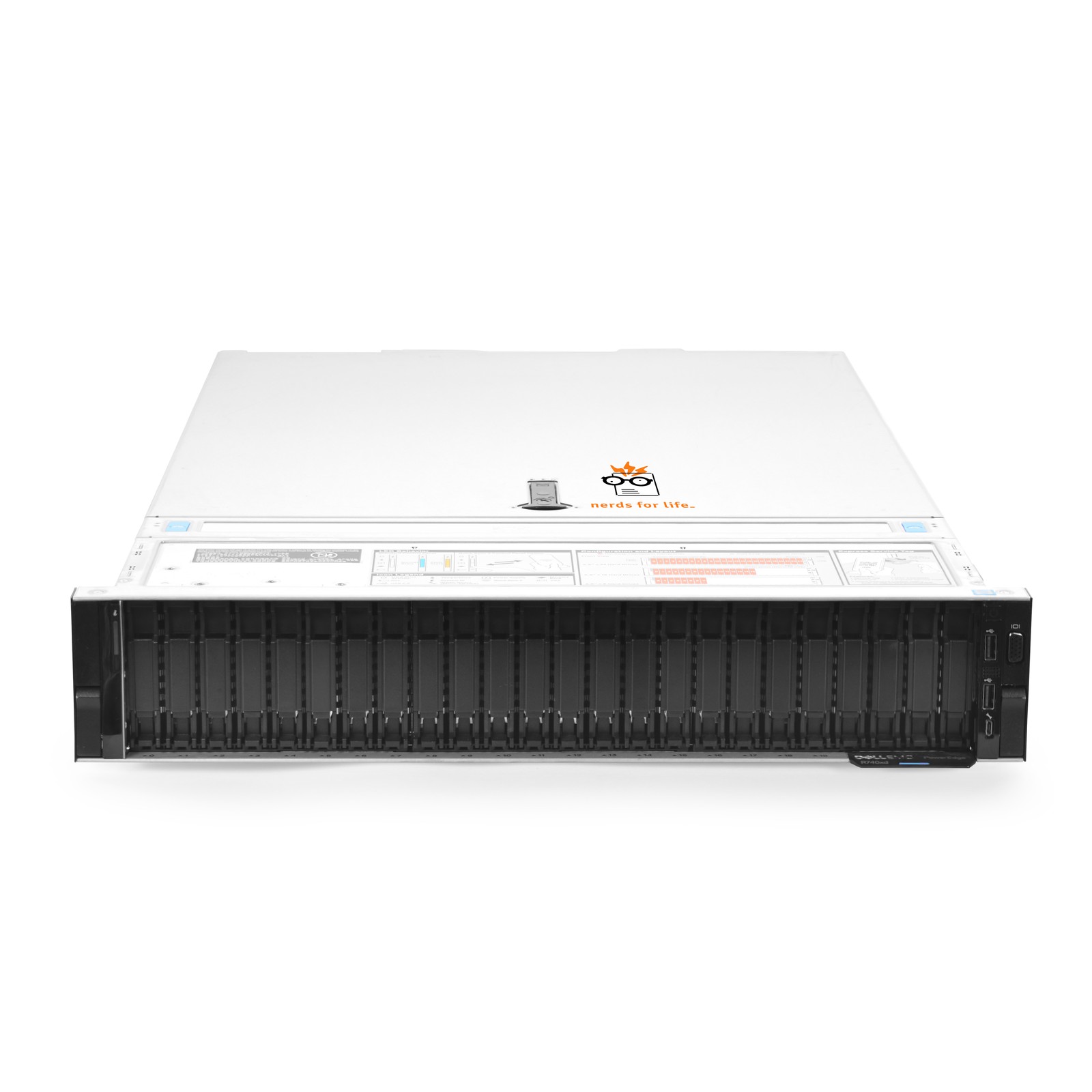 Dell PowerEdge R740xd NVMe Server 3.60Ghz 16-Core 256GB RAM 15TB SSD Storage