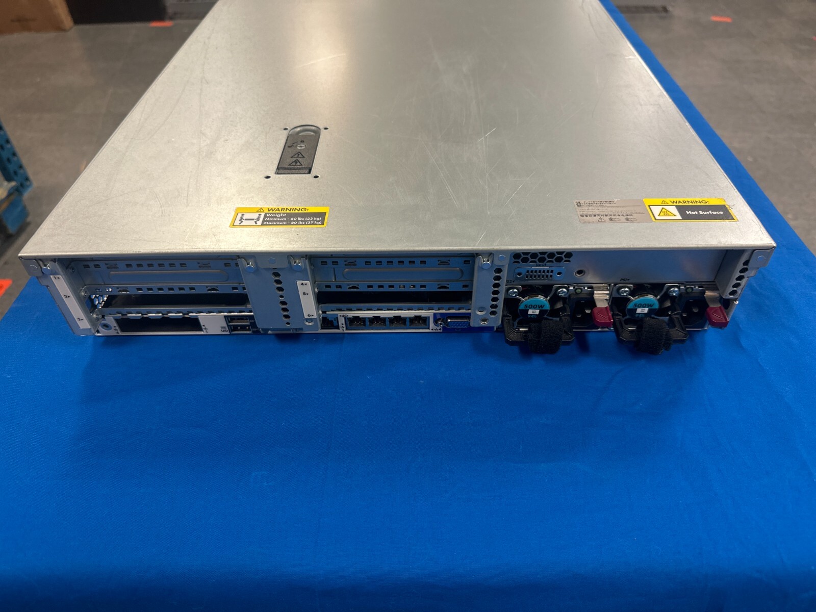 HP P9D74A HPE HYPER CONVERGED 380 CLUSTER APPLIANCE W/ 500w PSU Heatsink Cables