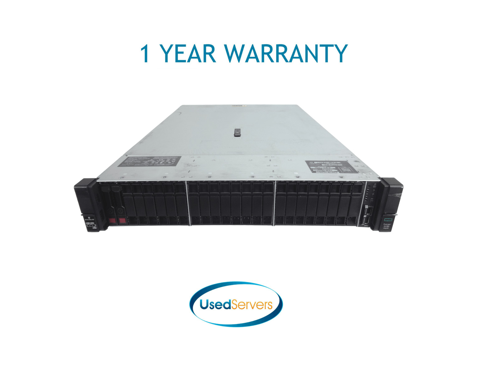 Proliant DL380 G10 24SFF 2x Gold 5122 3.6GHZ=8Cores 64GB 2400 3x HD Tray P408I