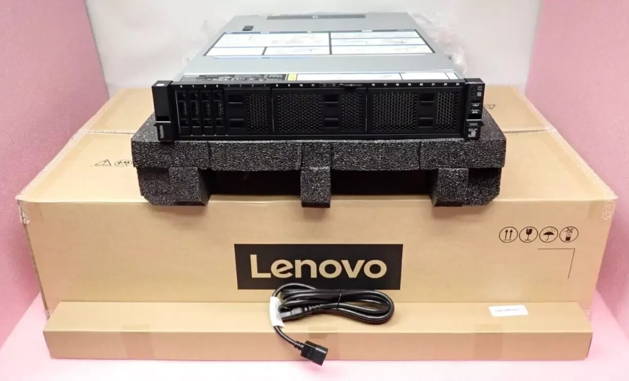 NEW Lenovo ThinkSystem SR650 8C Silver 4215R 32GB RAM 8x 2.5″ Bay 2U Rack Server