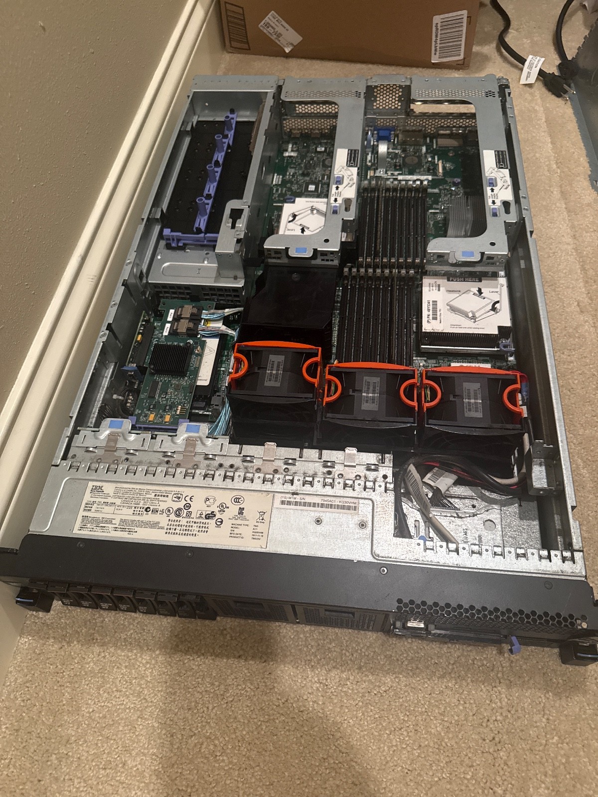 IBM x3650 M3 8GB RAM Rack Server