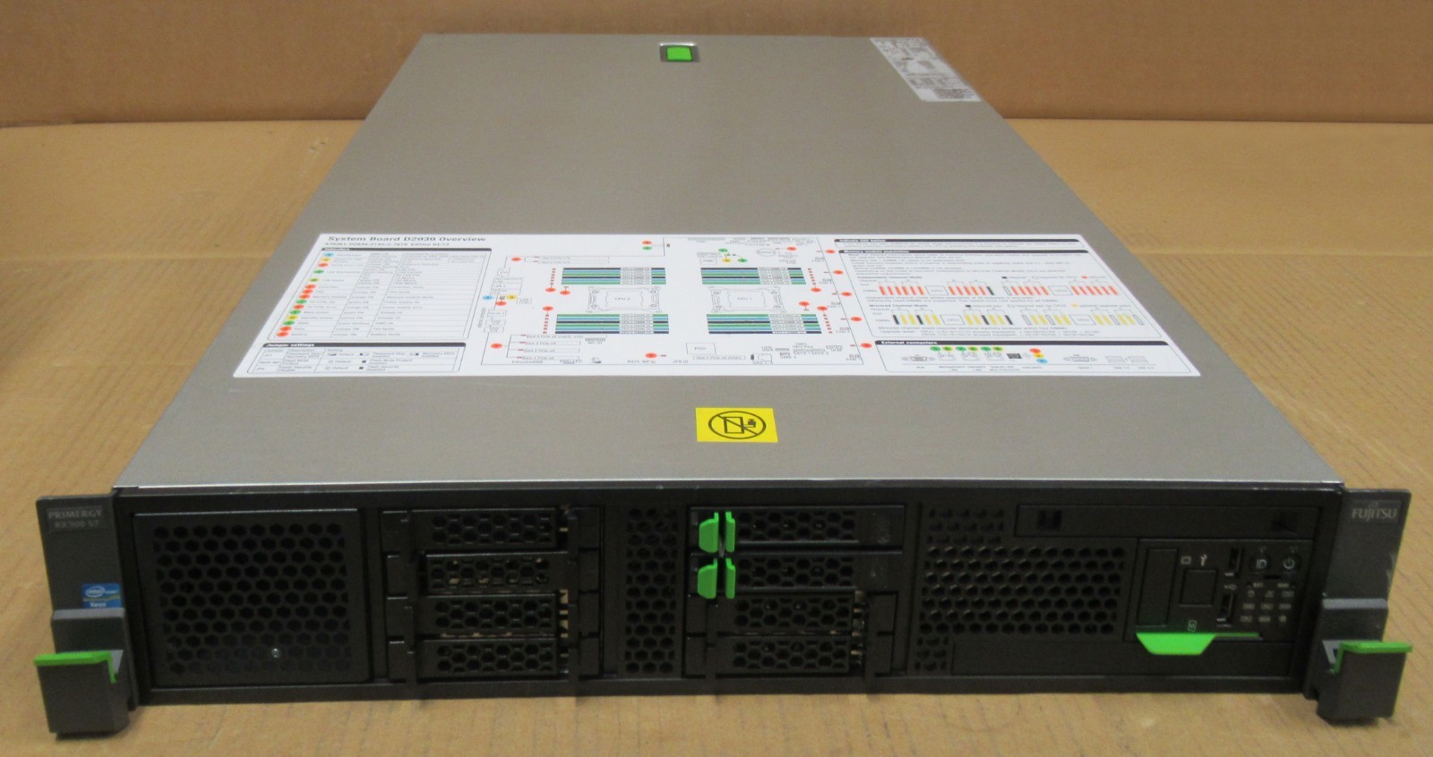 Fujitsu Primergy RX300 S7 2x Xeon 8-Core E5-2690 2.9GHz 256GB 600GB RAID Server