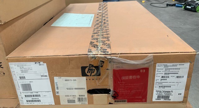 480573-295 – HP ProLiant DL120 G5 Celeron 420 1.60Ghz, 512MB MEM NHP Rack Server