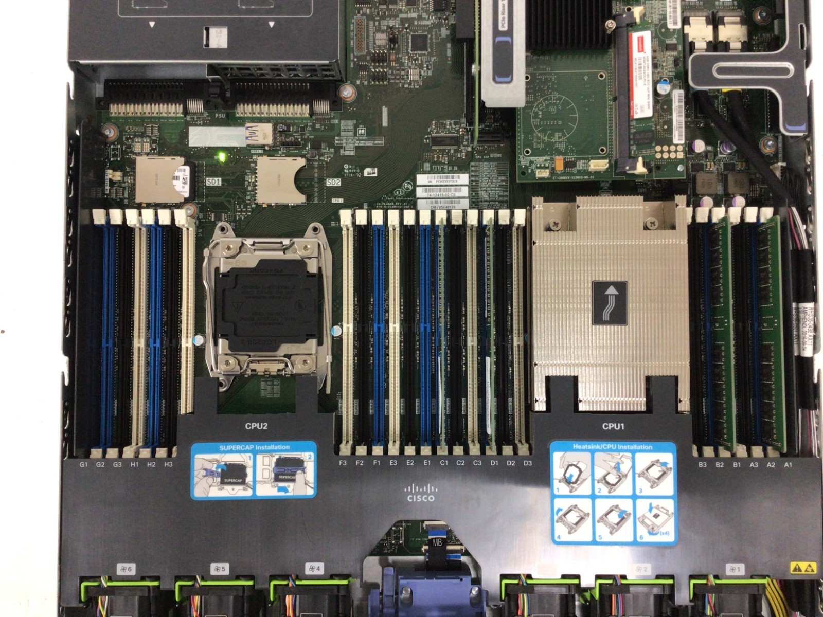 Cisco UCS C220 M4 Single Xeon E5-2650 v4 32 GB DDR4 1U Server No Drives/No OS