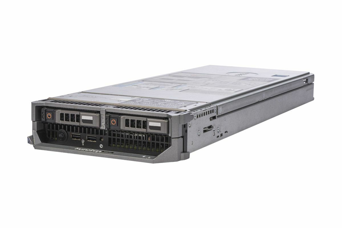 Dell PowerEdge M620 Blade Server 2x 10-Core E5-2670v2 32GB Ram 2x 2.5″ Bay H710P