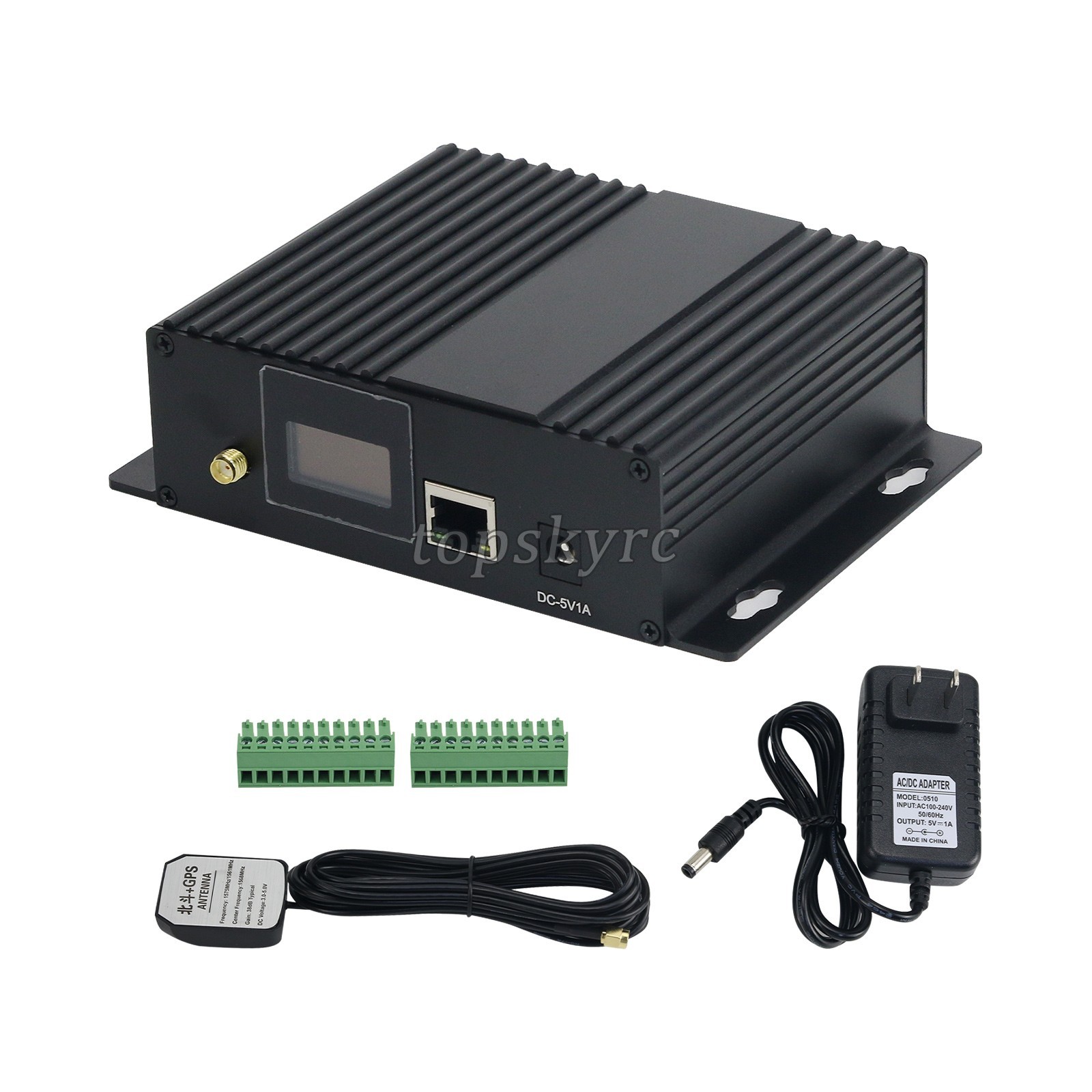Network Time Server NTP Server for Beidou GPS GLONASS Clock w/ Antenna TS01