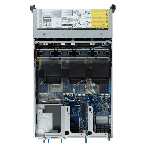 Gigabyte R282-Z96 Server 12X3.5″ +2* EPYC 7702 CPU 2X 1600W