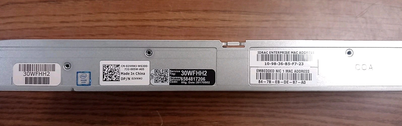 Dell PowerEdge FC630 Blade Server 2x Intel Xeon E5-2660v4 2.10GHz