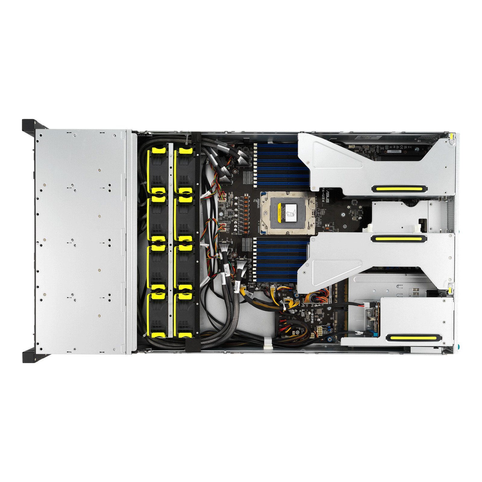 ASUS RS520A-E12-RS24U-16W2RB AMD EPYC 9004 2U Single Socket Server Barebone