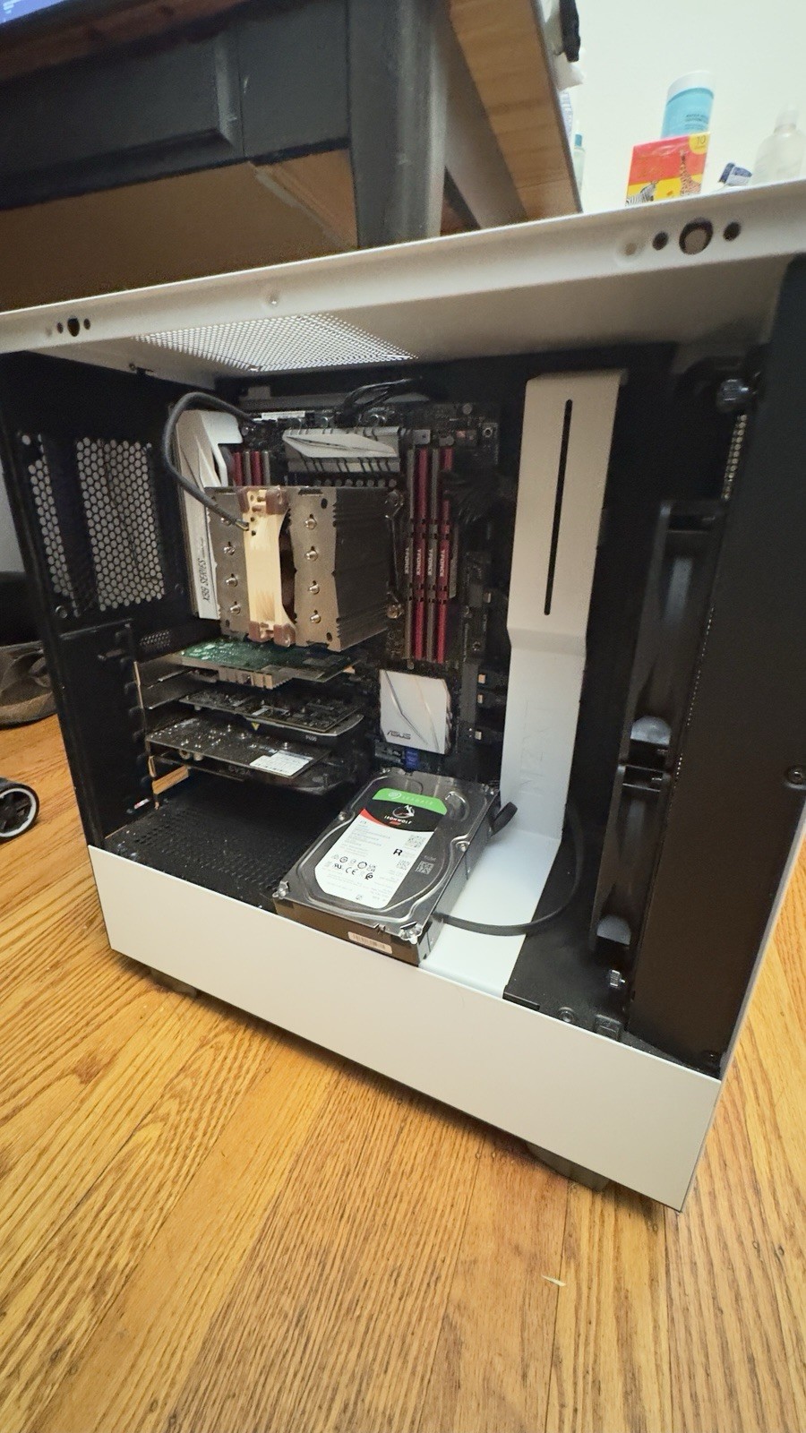16TB Xeon Server PC 64GB RAM 10Gb NIC NVMe SSD Quadro P400