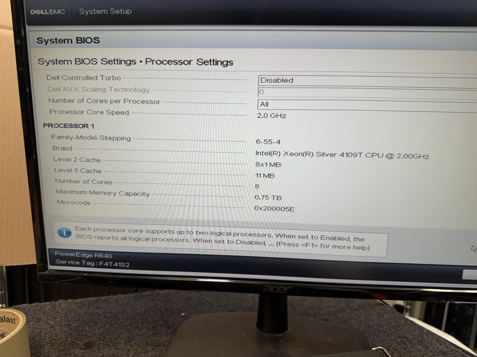 Dell PowerEdge R640 | Xeon Silver 4109T | 16GB | H730P | 4×2.5 | Rails | 2x495W