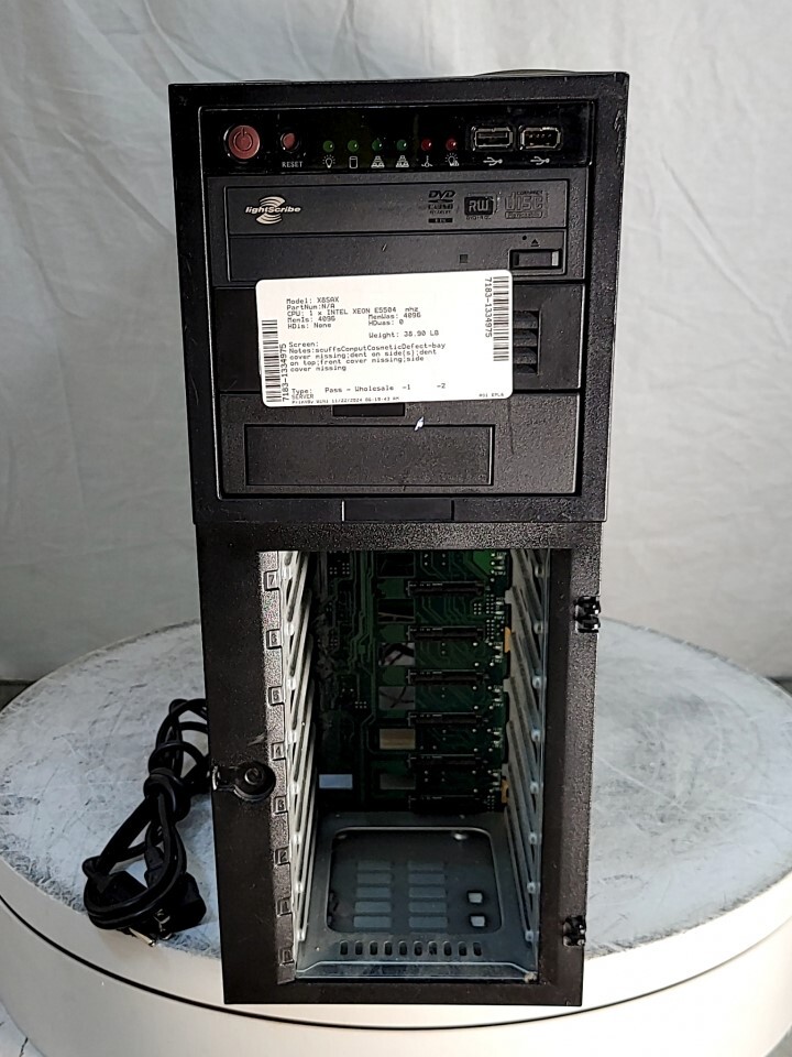 SUPERMICRO 5046A-X Server INTEL XEON E5504 4GB SEE NOTES