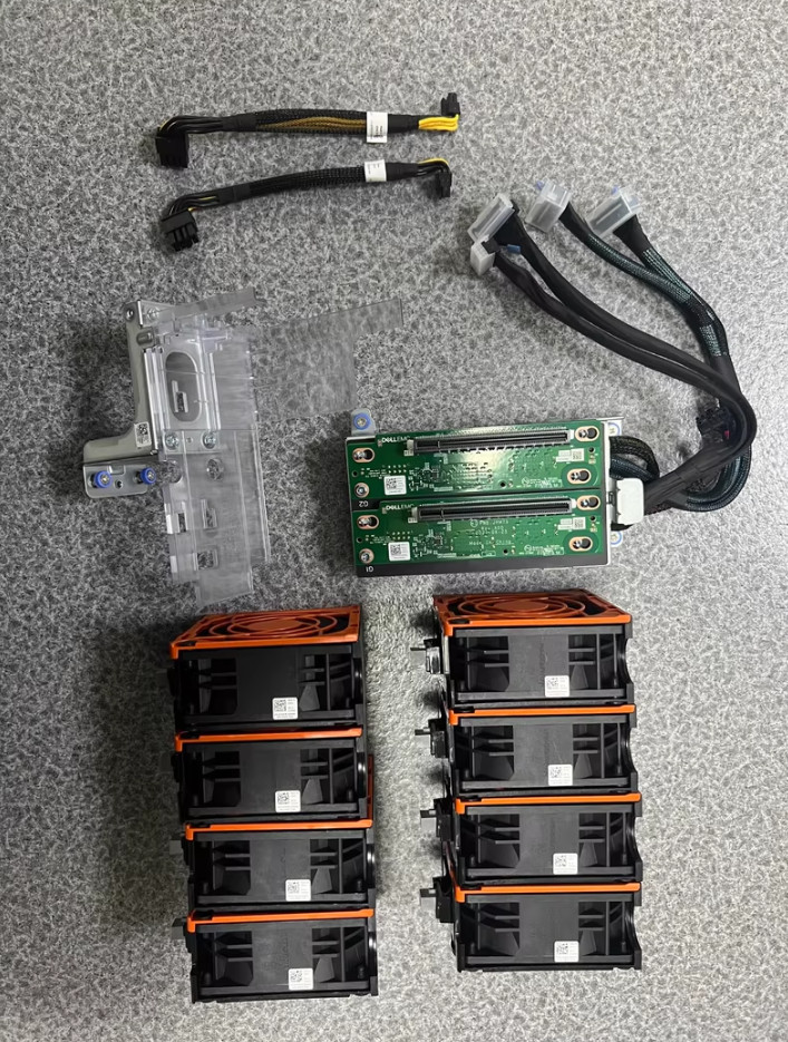 New Dell T550 Graphics Server GPU Kit for 2*CPU + 2* GPU 9PWY7 7VGFR M60X0