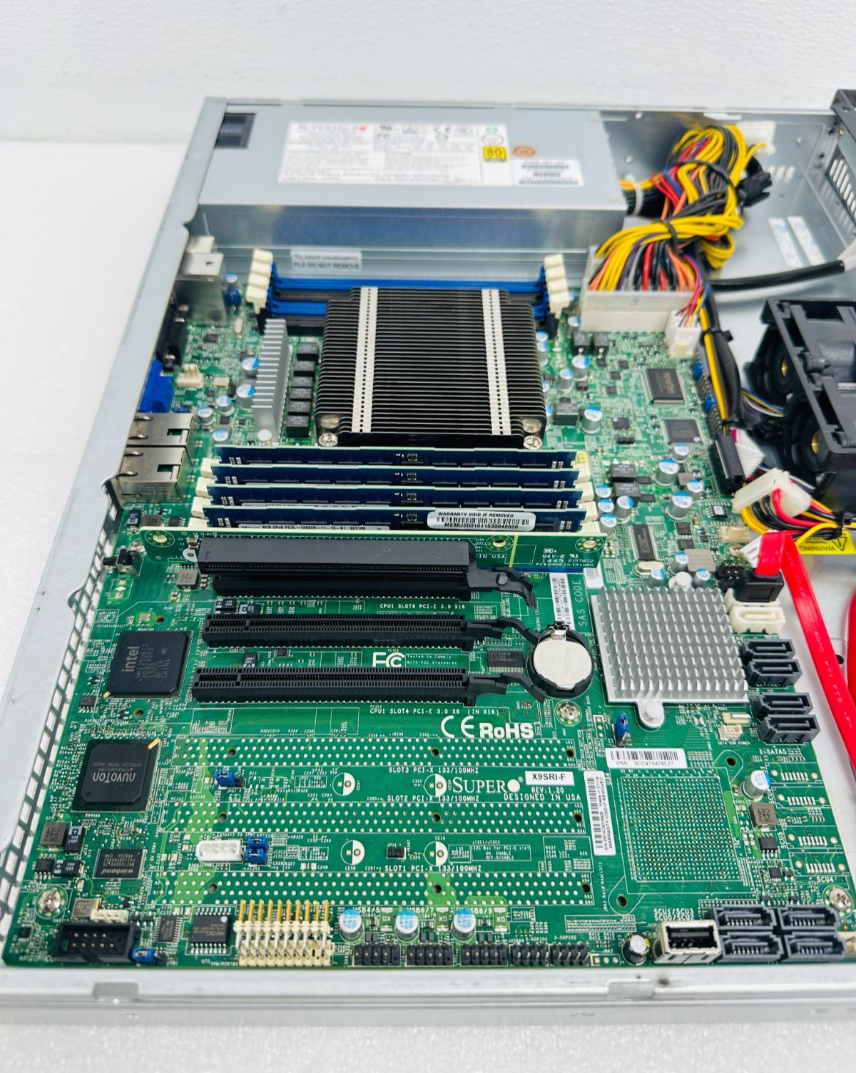 Supermicro CSE-512 Chassis w/ X9SRI-F Motherboard | E5-2609V2 | 32GB RAM