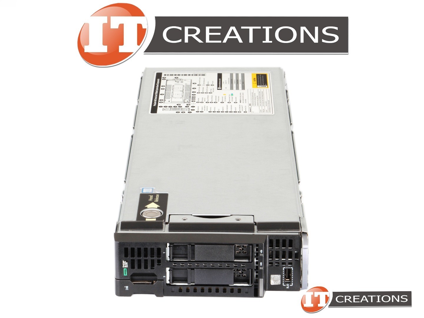 HP HPE PROLIANT BL460C G10 Gen10 SERVER GOLD 5222 4C 3.8GHZ 16GB 480GB SSD