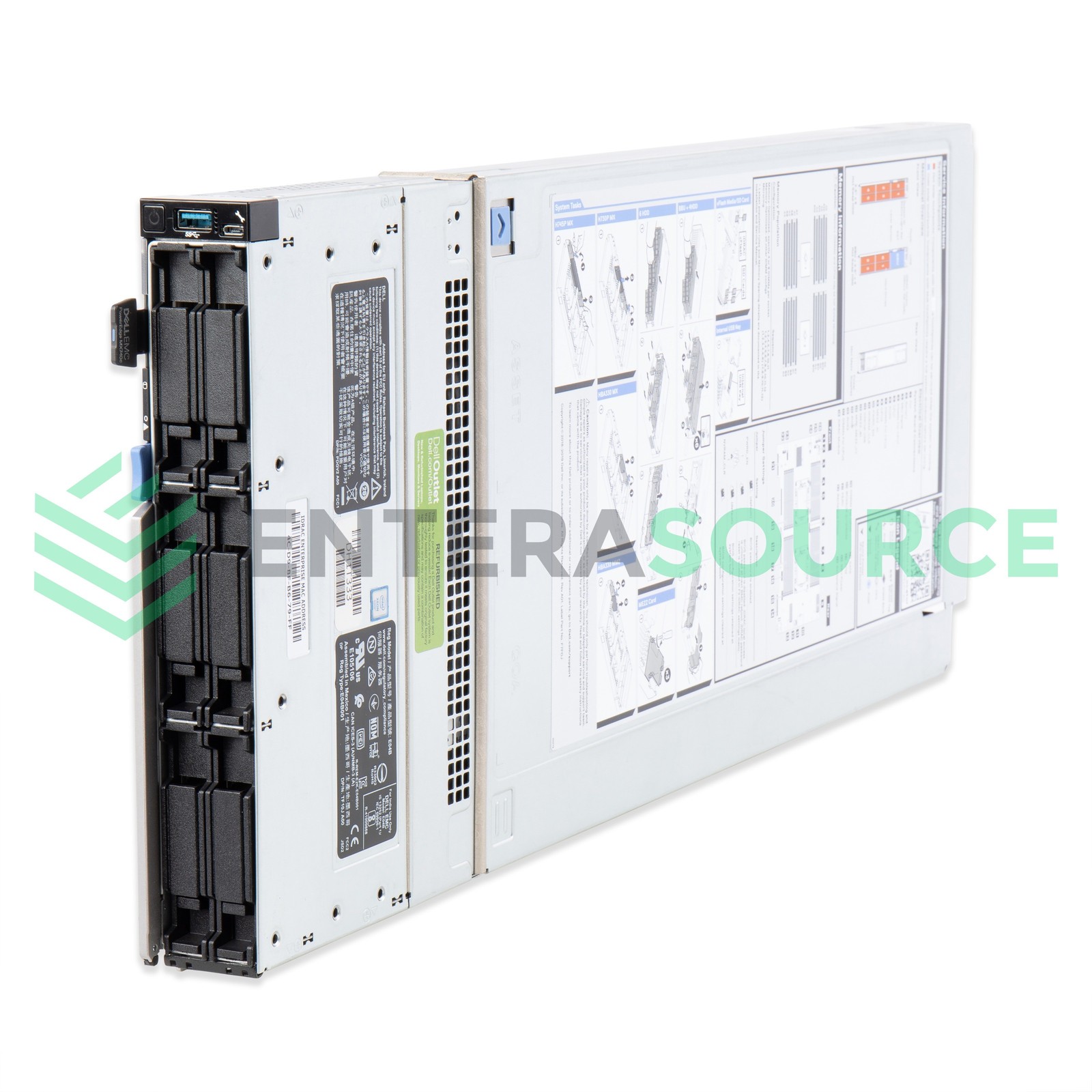 Dell EMC PowerEdge MX740c 6x 2.5″ Compute Sled | no CPU RAM HDD