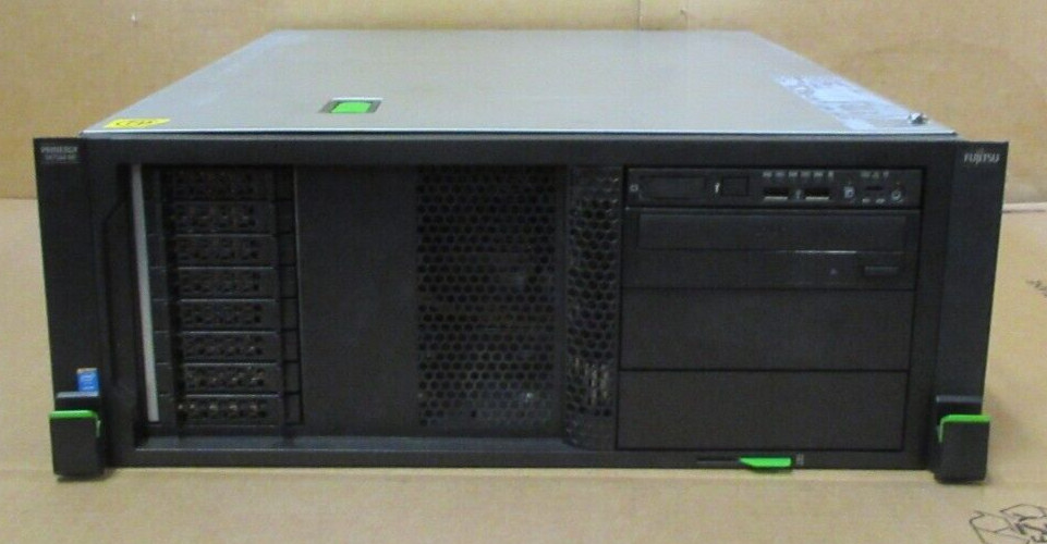 Fujitsu Primergy TX2540 M1 2x 6Core E5-2420v2 96GB RAM 8×2.5″ Bay 4U Rack Server