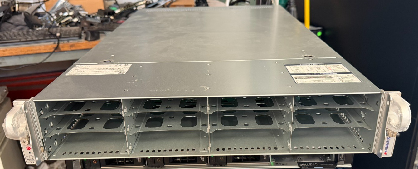 SuperMicro AS-2023US-TR4 2x EPYC 7702 16GB 9361-16 H11DSU-iN Rev 2.10