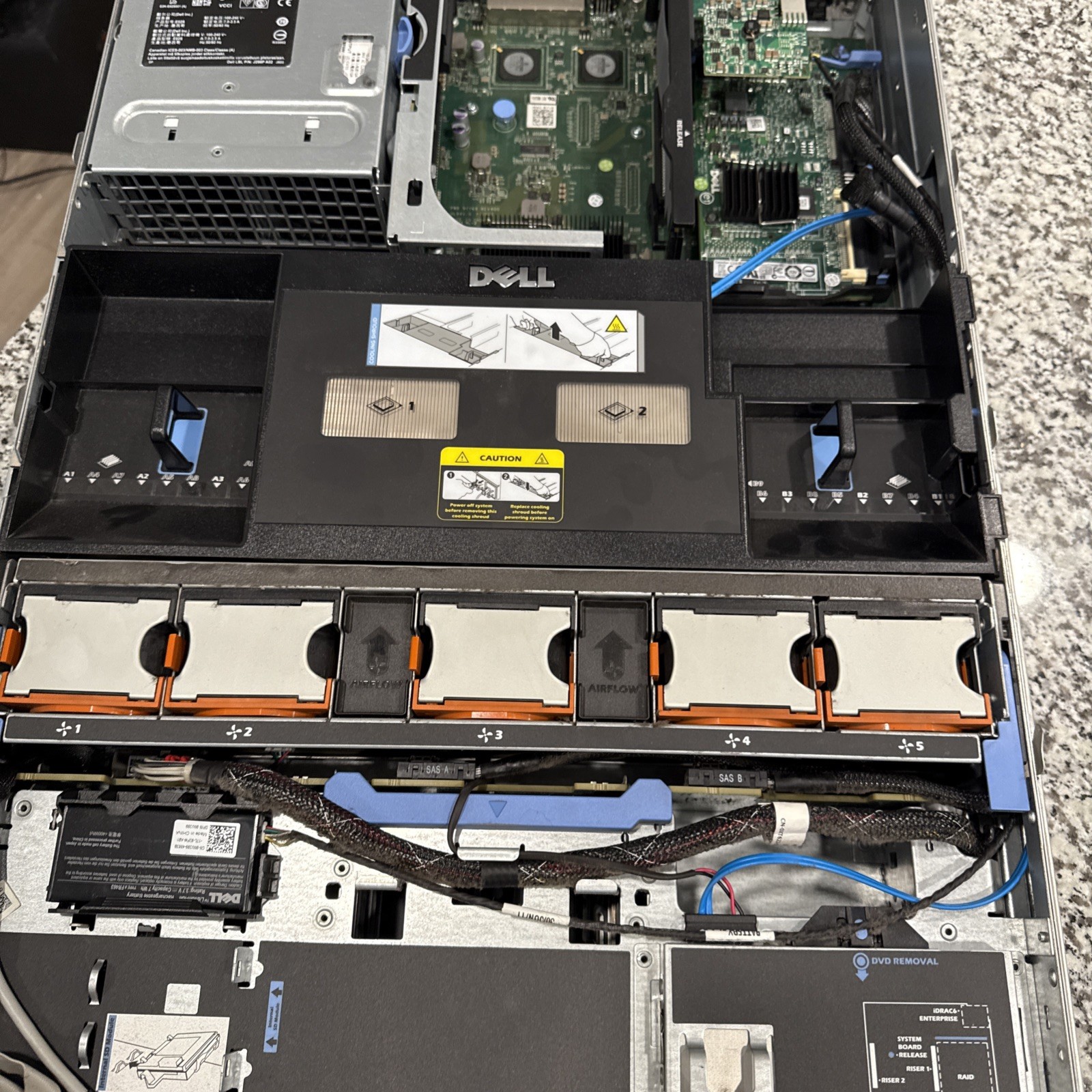 Dell PowerEdge R710 2 Processor 2.4GHz 24GB Ram No HDD