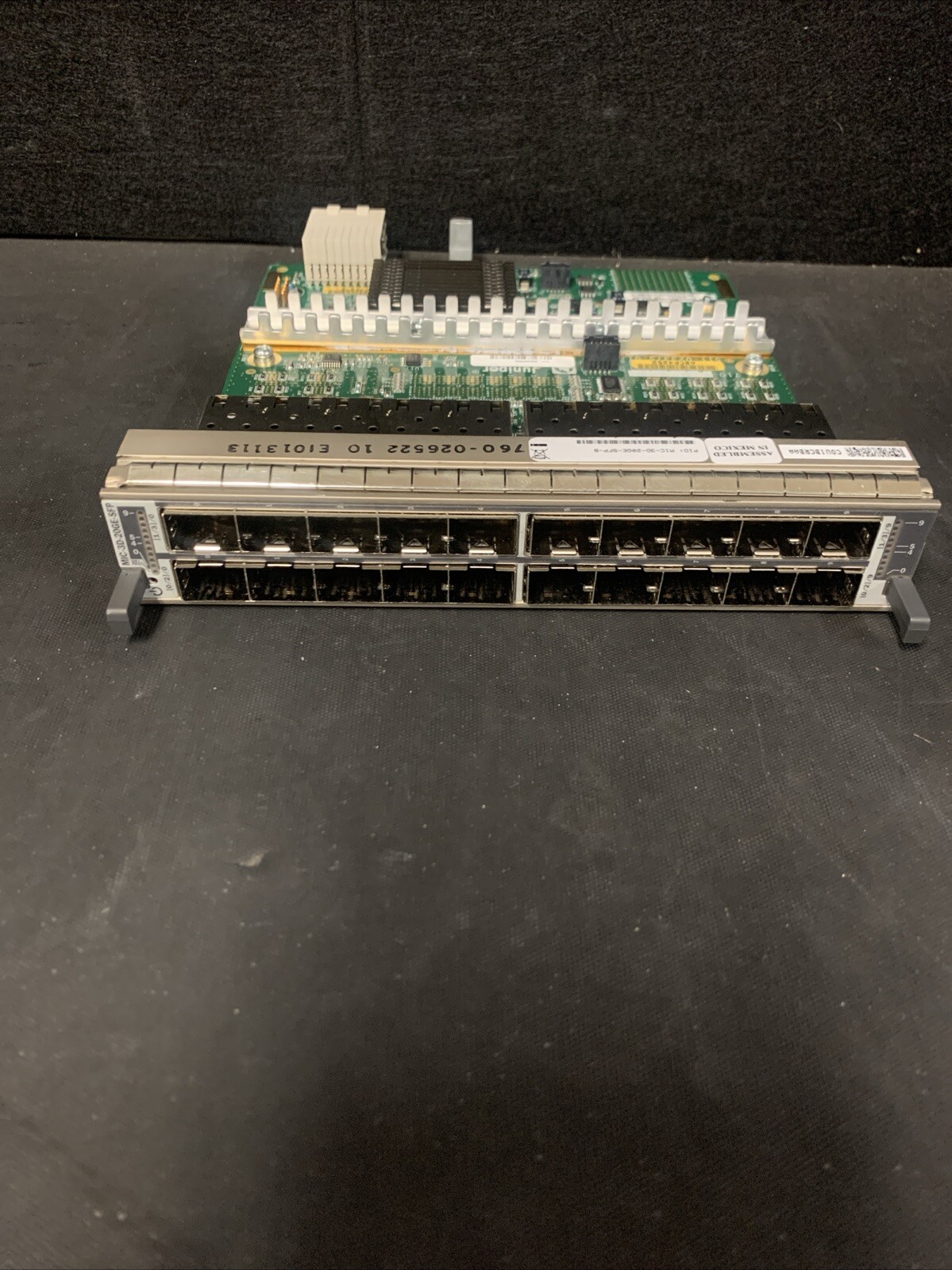 MIC-3D-20GE-SFP-B Juniper MX Series Modular Interface Card(MIC) 20-port 1GbE SFP