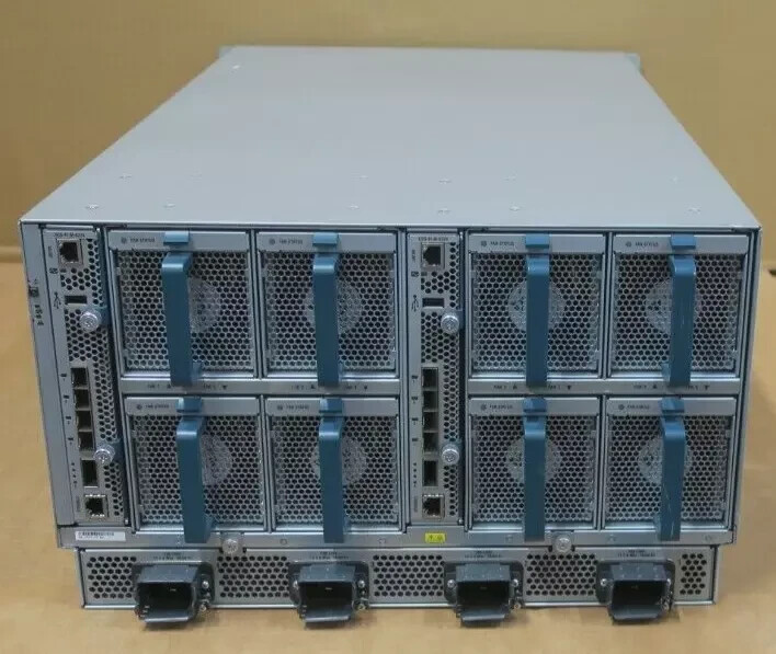Cisco UCS 5108 + 6x B200 M3 Blade Servers 8x E5-2660v2 4x E5-2680v2 1152GB RAM