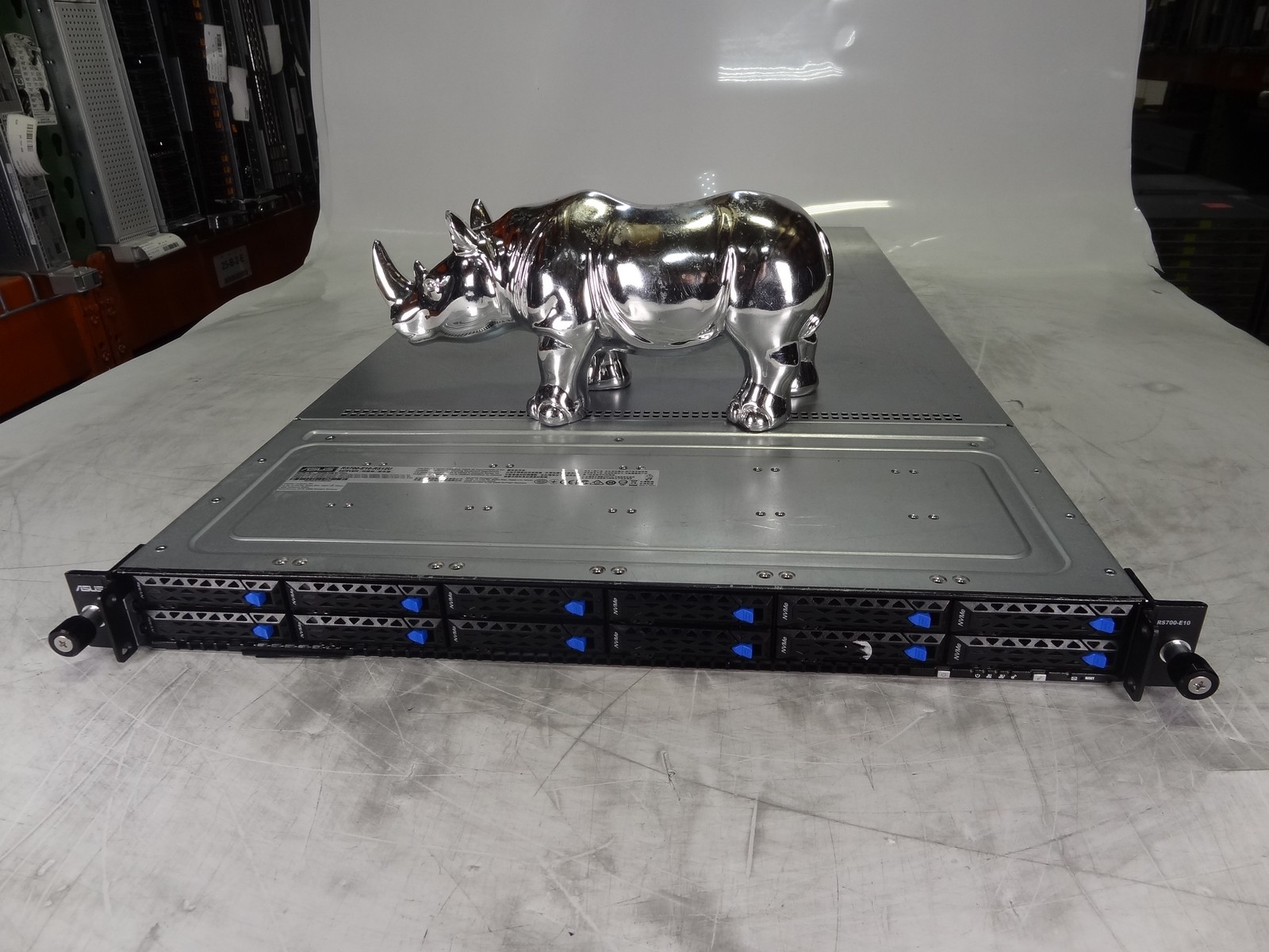 ASUS RS700-E10-RS12U 1U 12×2.5in NVME Server