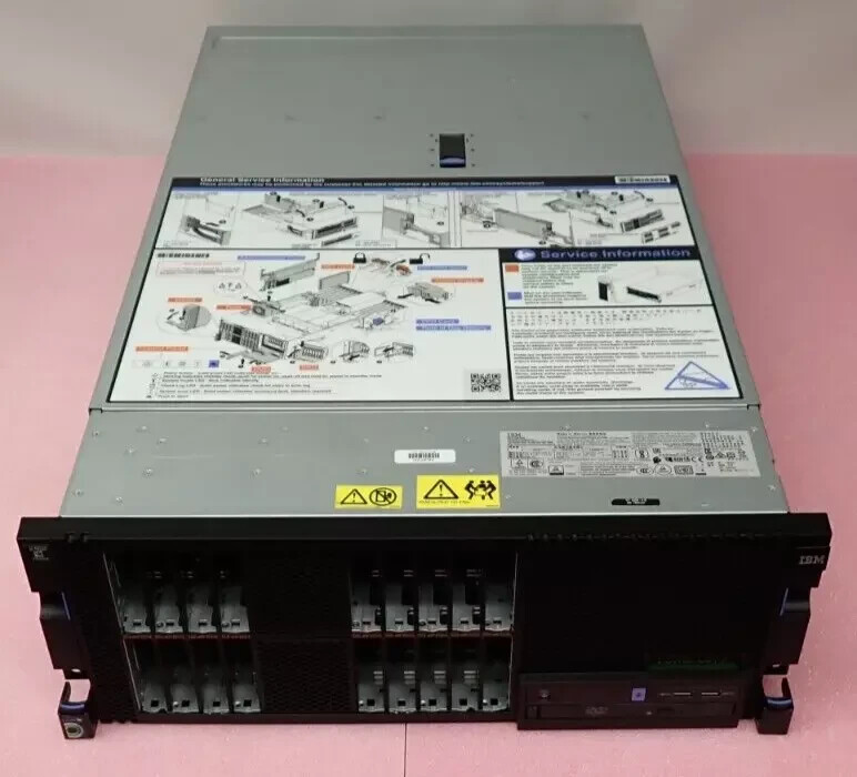 IBM Power S814 8286-41A 1x 6C 3.02GHz Power8 CPU 128GB RAM 18x SFF Bay 4U Server