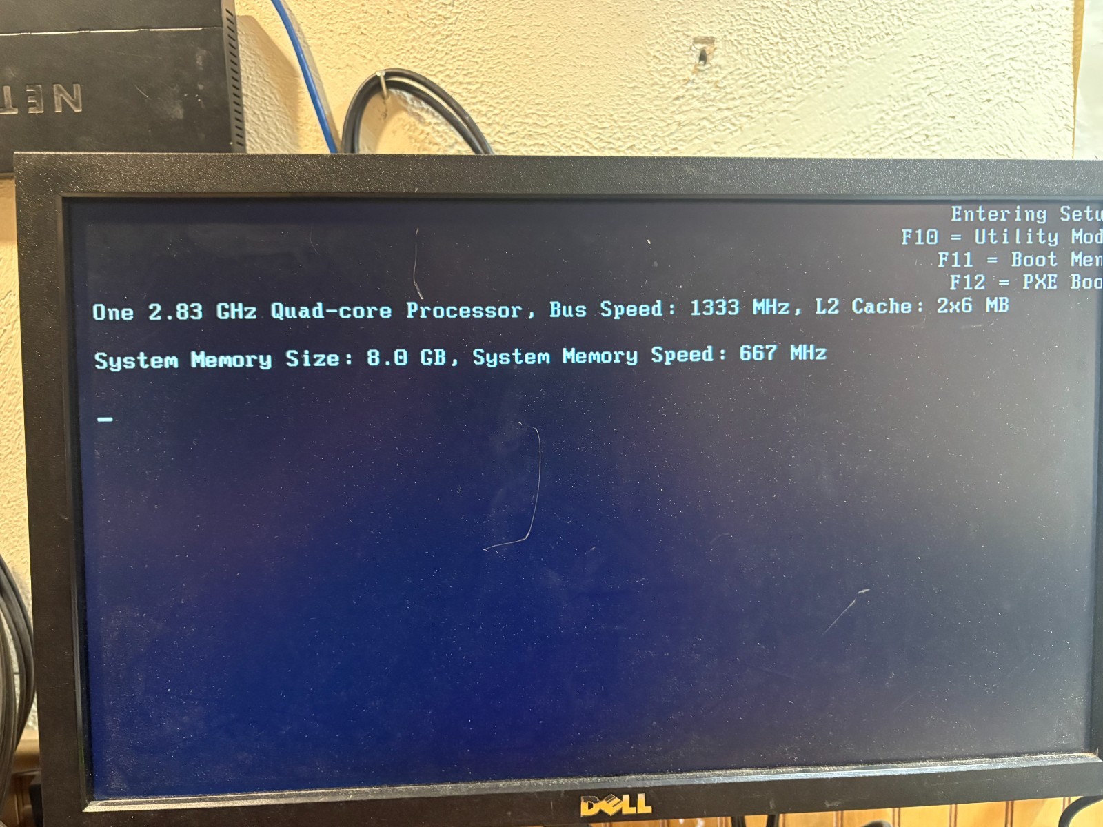 Dell PowerEdge R300 Server – XEON X-3663 2.83 MHZ- 8GB – 2x 500GB HD- RAILS