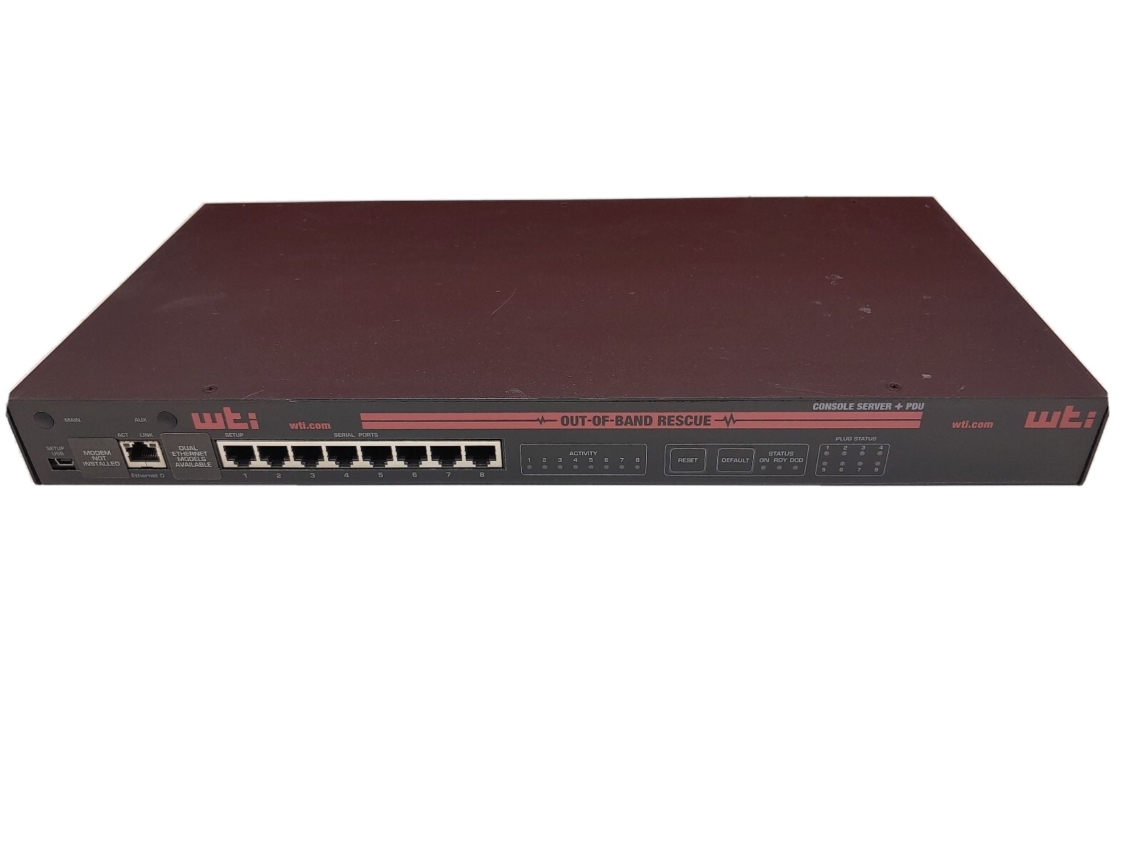 Western Telematic WTI CPM-800-1 Console Server + PDU, (8) Port, (8) Outlet #22