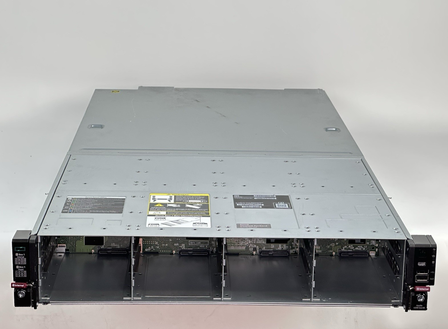HPE Apollo 4200 Gen10 28LFF 24x+4x LFF 2x Xeon 6134 No RAM/HDD 2x PSU CTO Server