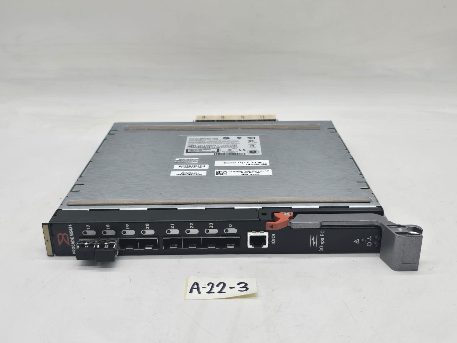 Dell Brocade M5424 8Gb Fibre Channel SAN Switch Module F854T for PowerEdge M1000