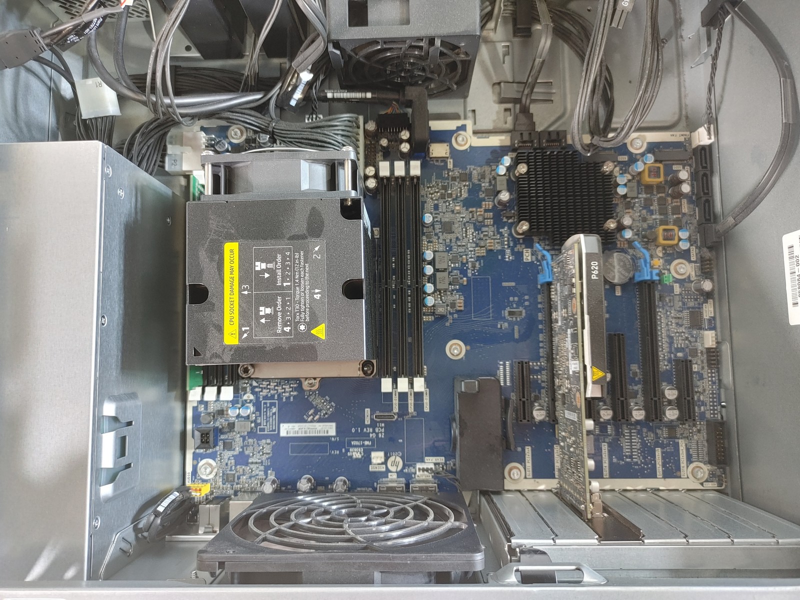 HP Z6 G4 2.10 GHz Intel Xeon Silver 4116 8 GB DDR4 Workstation No Drives/No OS
