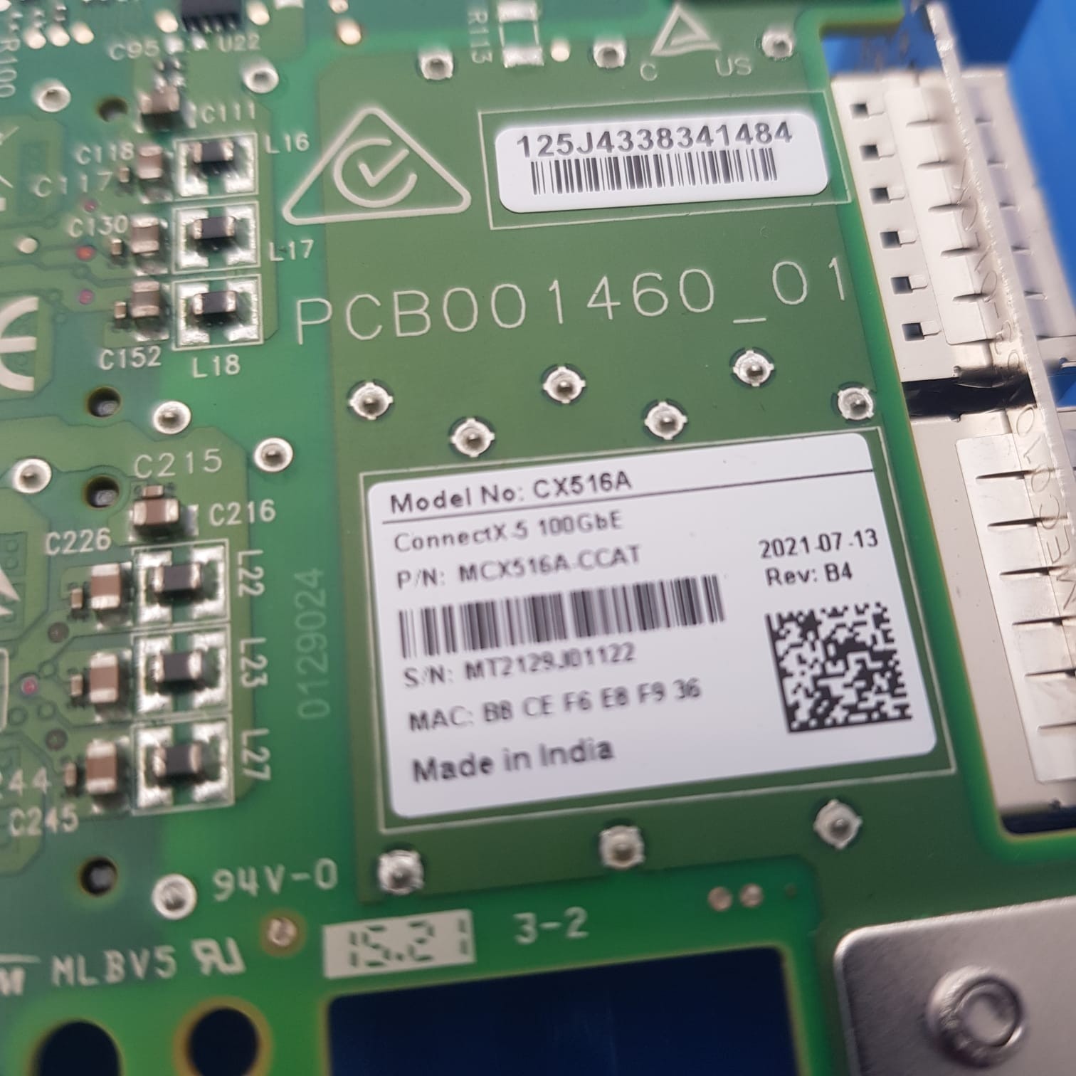 Inspur Blade Server Module with NVME and 2 x Xeon Silver 4216 CPU, no ram