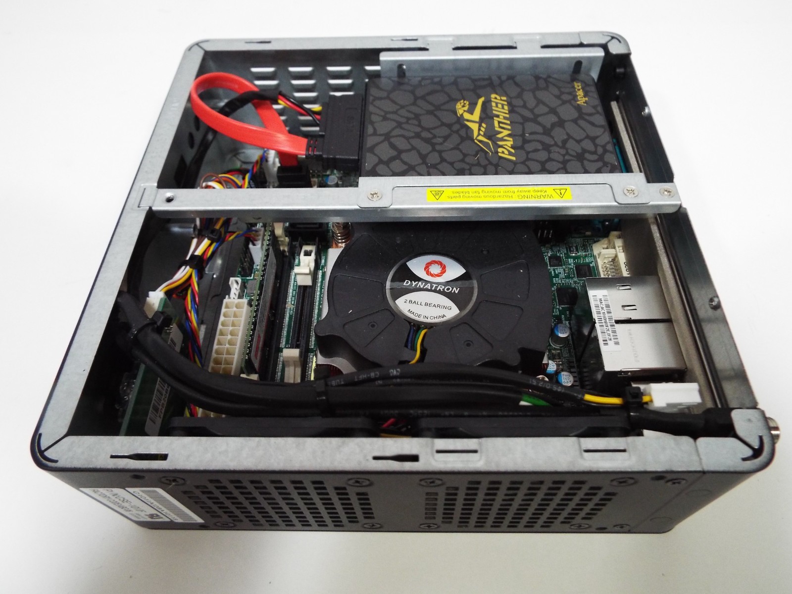 Supermicro Motherboard X10SLV-Q Mini Server Computer CPU i7-4770TE + 8GB RAM