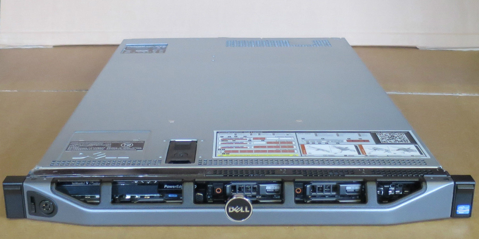 Dell PowerEdge R620 2x 10-Core E5-2690v2 3.0GHz 256GB RAM 3x 800GB SSD 1U Server