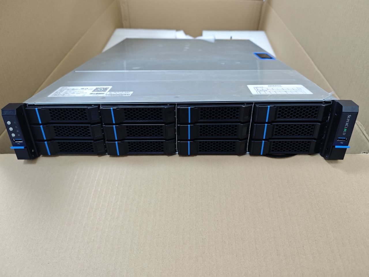Super Cloud R2216 A12 Server 12X3.5/1×7702 CPU 64Core/16X 64G 2666MHz RAM