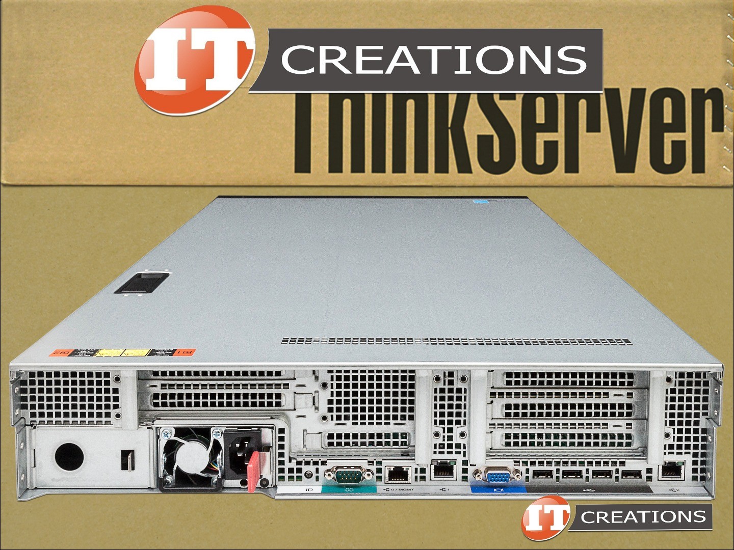 LENOVO THINKSERVER RD640 E5-2630LV2 2.40GHZ 16GB DDR3L-1600MHZ 4 X 400GB SSD