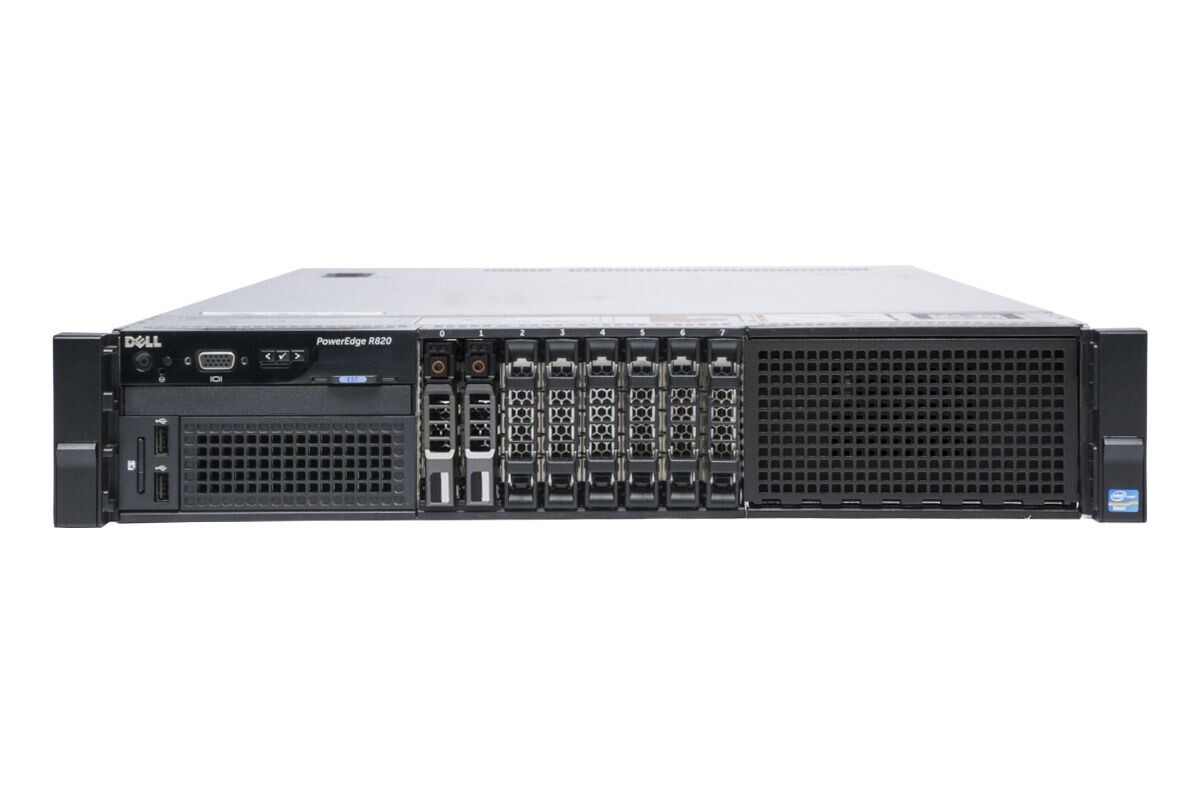 Dell PowerEdge R820 4x 8-Core E5-4640 2.40GHz 256GB Ram 2x 300GB HDD 2U Server